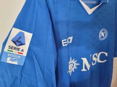 Napoli Jersey Soccer 2025 Player Version Size M L XL Osimhen - Thumbnail 3