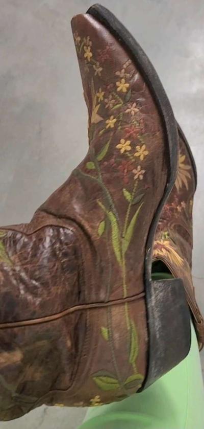 Old Gringo Womens Size 10 Ellie Brass Yellow Western Boots - Thumbnail 6