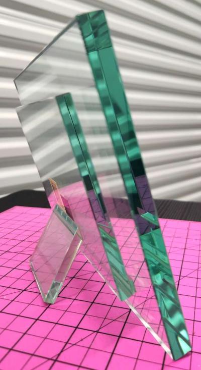 Vint Frameless 6x4 Horizontal Glass Floating Picture Frame - Thumbnail 3