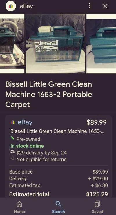 Bissell Little Green Clean Machine - Thumbnail 4