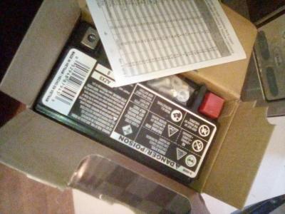 Duralast AZX9 power sport battery - Thumbnail 3