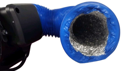 iPower 4 Inch 118 CFM Inline Duct Fan Controller Air Carbon - Thumbnail 5