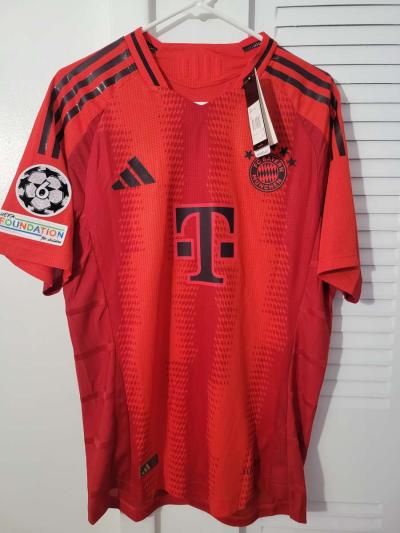 Bayer Mnich Soccer Jersey 2025 Player Version Size L XL - Thumbnail 2