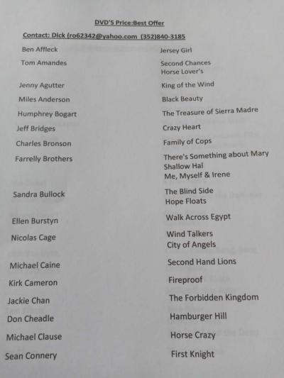 AdditionalVarious DVDs - Thumbnail 2