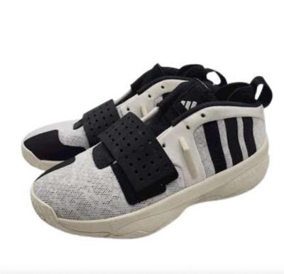 adidas Dame 8 Extply  WhiteBlack  SneakersBasketball - Thumbnail 4