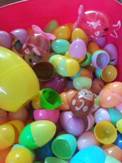 Easter Eggs with pink bag - Tampa, Florida