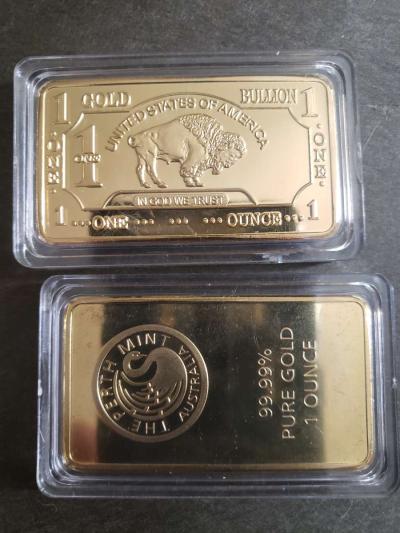 One ounce gold bar - Thumbnail 5