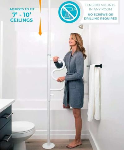 security pole  curve grab bar - Thumbnail 3