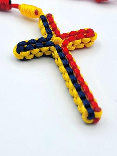 Rosario Nuevo Anudado con la Cruz de colores de Venezuela - Thumbnail 3