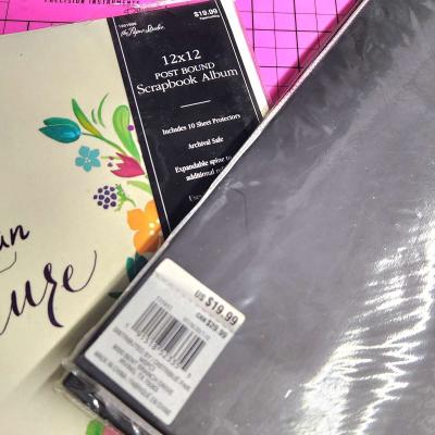 Lot of 3 New 12 x 12 Postbound and Expandable Scrapbooks - Thumbnail 4