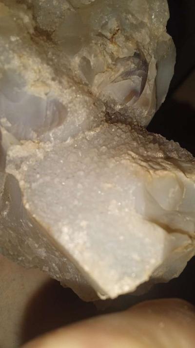 RARE DRUZY AND BROW AGATE - Thumbnail 3