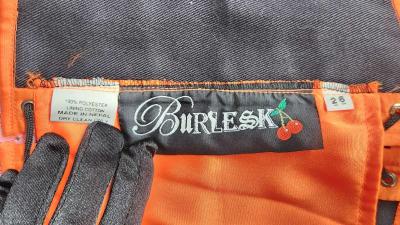 Orange Burleska Underbust Corset Size 26 - Thumbnail 6