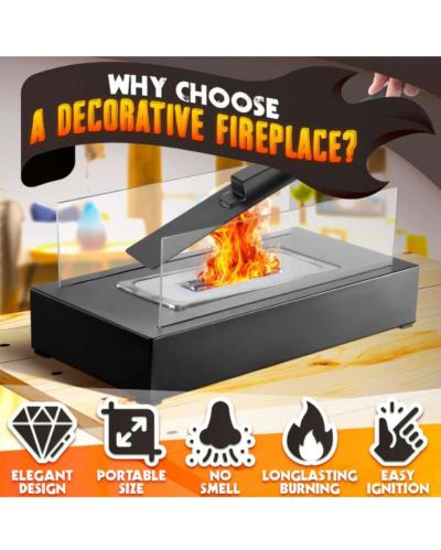 Mini table top fire pit bowl decor - Thumbnail 4