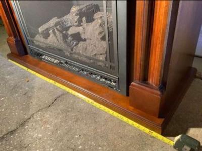 Allen Roth Vent Free Dual Fuel Fireplace - Thumbnail 3