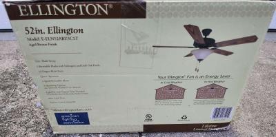 Ellington 52 Inch Ceiling Fan - Thumbnail 3
