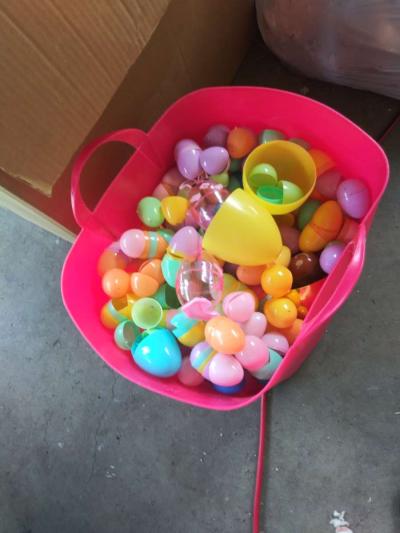 Easter Eggs with pink bag - Thumbnail 3