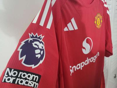 Manchester United Jersey Soccer Player Version Size L Garnac - Thumbnail 3