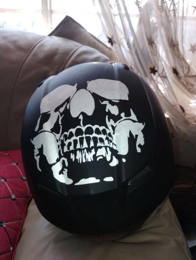 built motorcycle helmet - Thumbnail 2