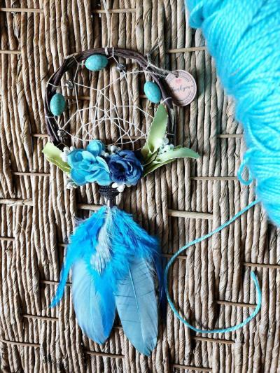 Country Blue Dream Catcher - Thumbnail 5