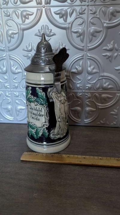 Original Thewald Vintage Edition Beer Stein Hunter And His D - Thumbnail 4
