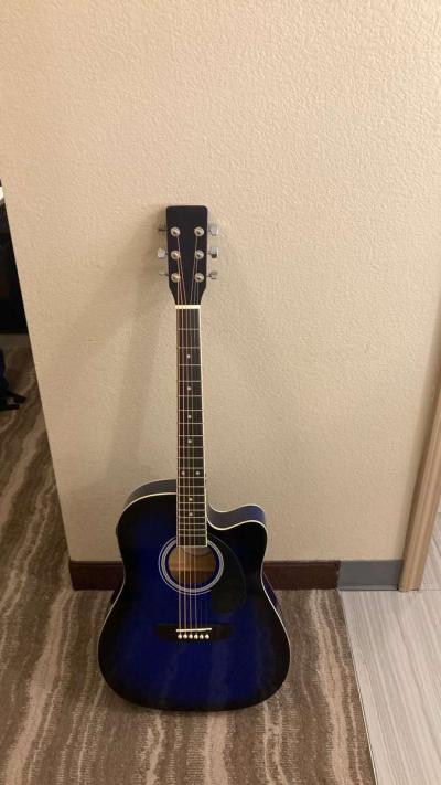acoustic electric guitar - Thumbnail 4