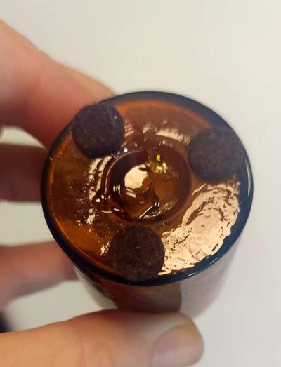 Rare 1840s to 1850s Antique Pontiled Mini Squat Bottle - Thumbnail 3