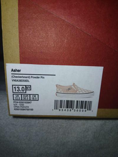 Vans Girl Shoes  Size 13 - Thumbnail 3