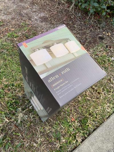 Allen Roth 3 Light Vanity Bar - Thumbnail 2