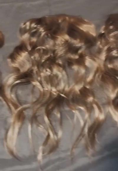 Brown Hair Extensions Clip in 7 piece set - Thumbnail 5