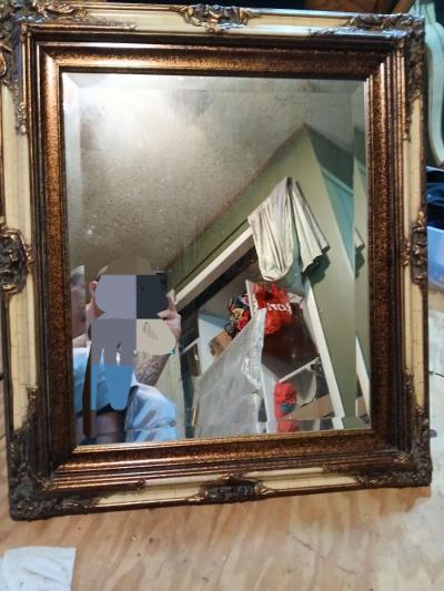antique victorian mirror - Thumbnail 2