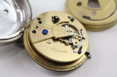 HEPeck LondonHallmarked POCKET WATCH - Thumbnail 3