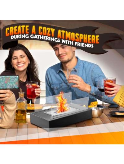 Mini table top fire pit bowl decor - Thumbnail 6