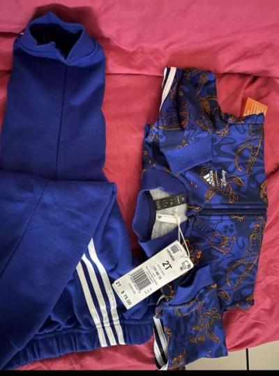 2t Disney adidas outfit with hoodie - Thumbnail 2