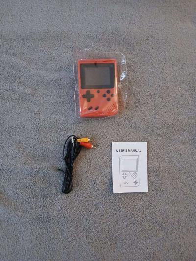 400 In 1 Retro Video Portable Console Game Box Red 8 Bit - Thumbnail 5