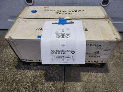 Savoy House Polar 5 Light Chandelier - Thumbnail 4