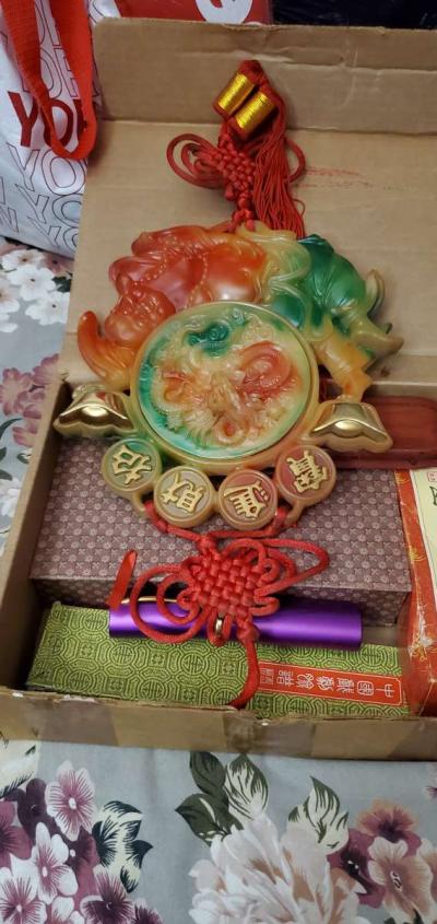 Antiques Collectibles Giok Kwan Kong dan Kwan Ping keberuntung - Thumbnail 3