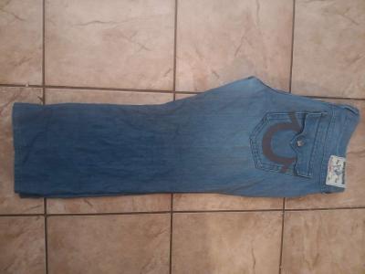 True Religion Ricky Relaxed Straight Jeans Mens 46x27 Pocket - Thumbnail 2