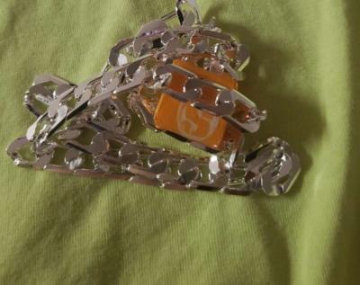 New 925 stamped silver ilver 10mm Cuban Link 24in chain - Thumbnail 2