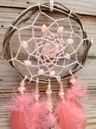 Brown Salt Dream Catcher - Thumbnail 3