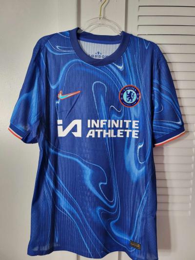Chelsea Jersey Soccer 2025 Player Version Size XL 2XL Enzo - Thumbnail 2