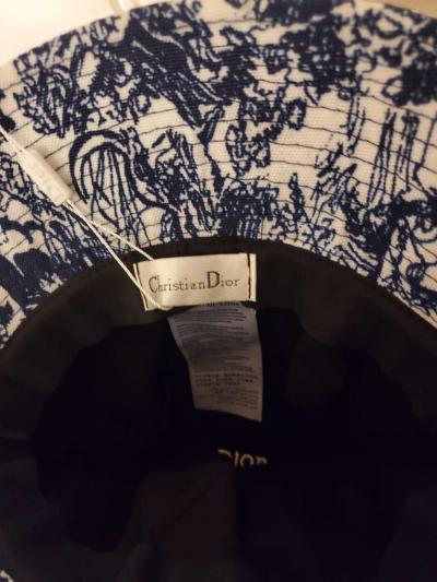 Dior bandana signature logo bucket hat - Thumbnail 4
