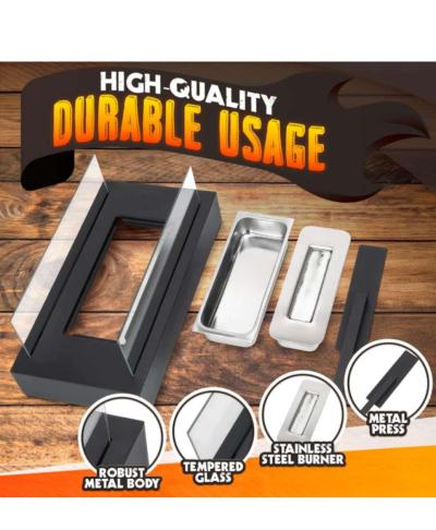 Mini table top fire pit bowl decor - Thumbnail 3