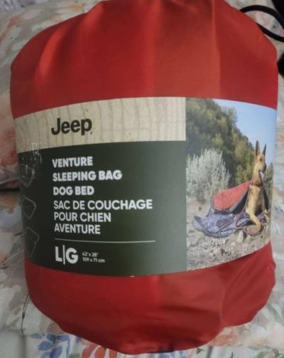 Venture Sleepin Bag Dog Bed  Large 43x28 109x71 Cm - Thumbnail 2