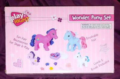 Play Right Wonder Pony Set brand new - Thumbnail 4