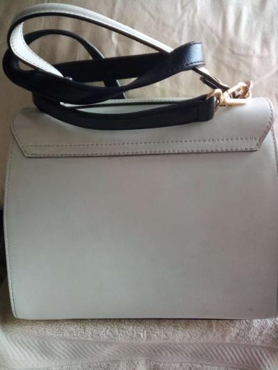 Gianni Notaro White Messanger Bag - Thumbnail 4