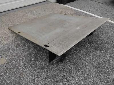 Nice All Aluminum Dock Plate with 4 Handles Like New - Thumbnail 3