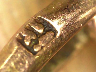 Vintage 12K Solid Rose Gold Egyptian Necklace  Pendant - Thumbnail 4