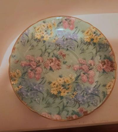 Chintz Cresmer Sugar Bowl and tray - Thumbnail 3