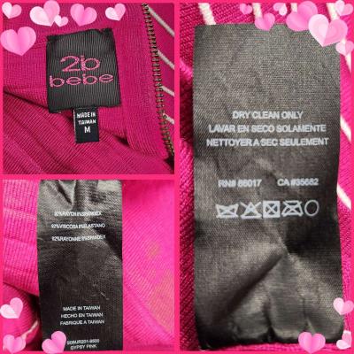 Vintage 2be bebe Gypsy Pink Horizontal Striped Stretch Mini - Thumbnail 6