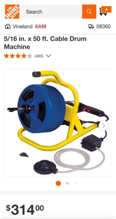 Brass Craft Cable Drum Machine - Thumbnail 4